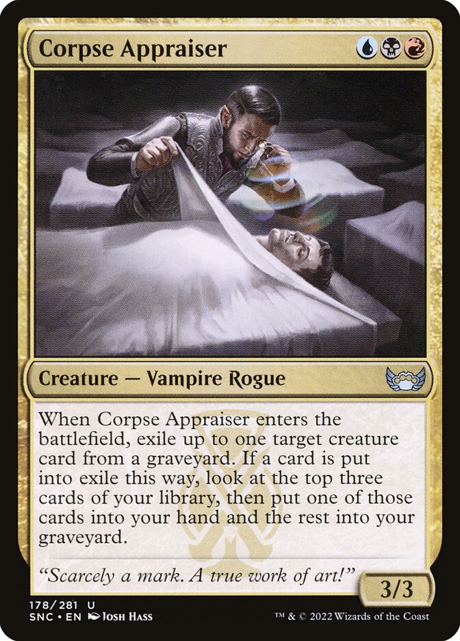 Corpse Appraiser 178/281 (Streets of New Capenna) 