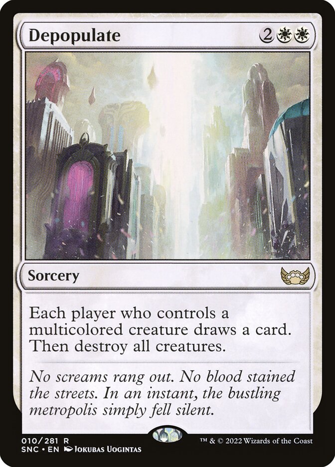 Depopulate 10/281 (Streets of New Capenna) 