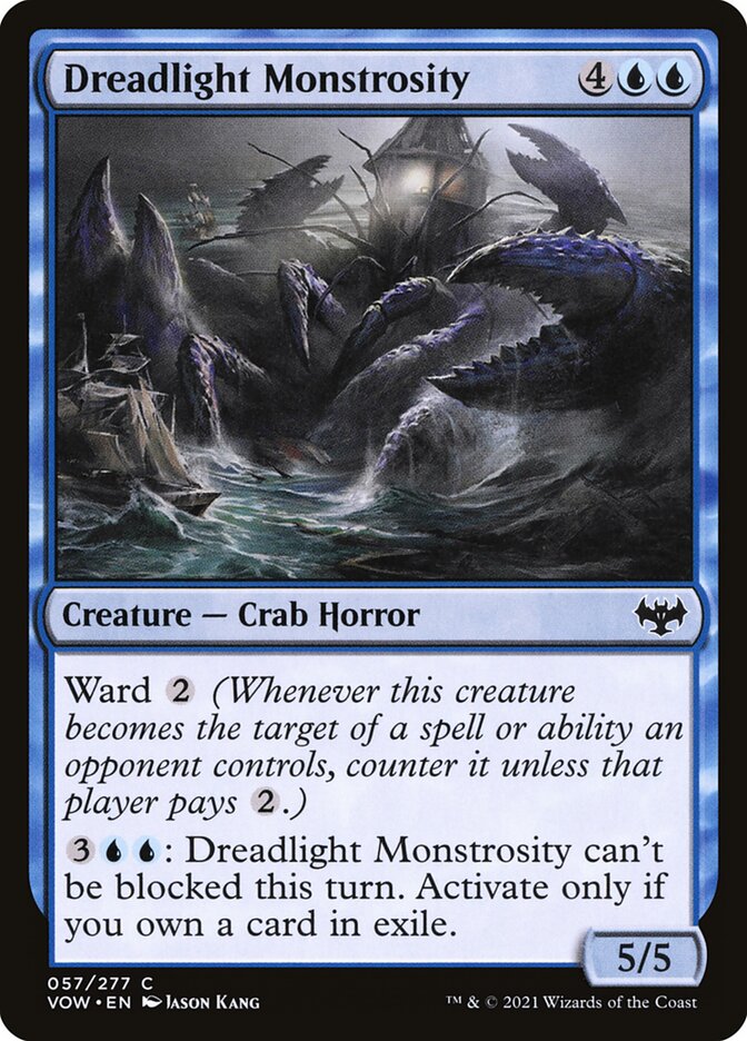 Dreadlight Monstrosity 57/277 (Innistrad: Crimson Vow) 