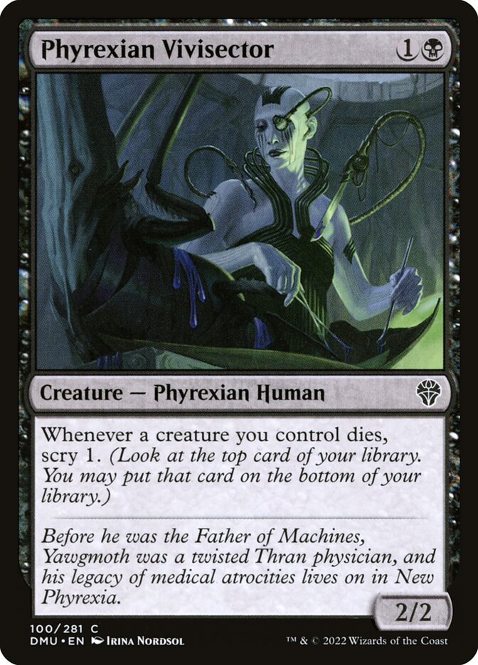 Phyrexian Vivisector 100/281 (Dominaria United) 