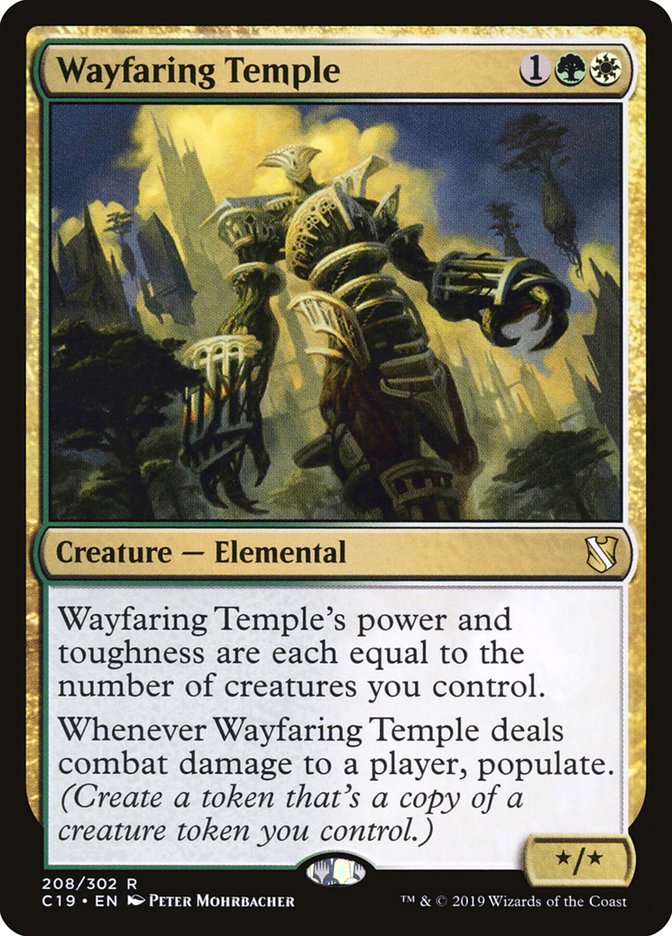 Wayfaring Temple 208/302 (Commander 2019) 