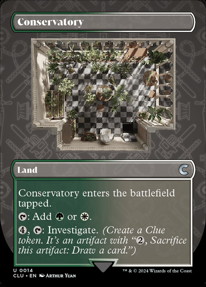 Conservatory 14/284 (Ravnica: Clue Edition)  - Borderless