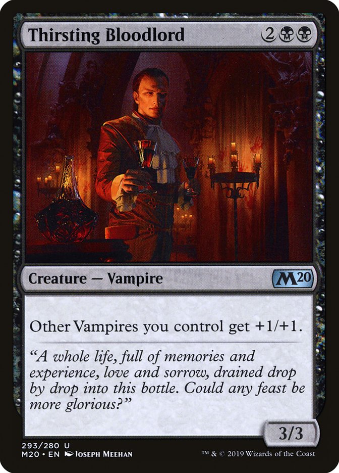 Thirsting Bloodlord 293/280 (Core Set 2020) 