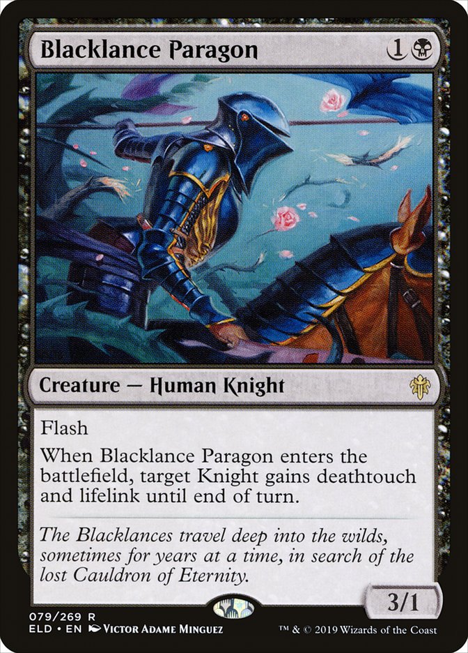 Blacklance Paragon 79/269 (Throne of Eldraine)  - Foil