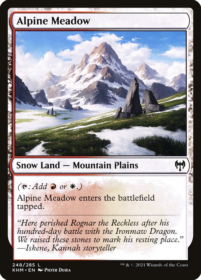 Alpine Meadow 248/285 (Kaldheim) 