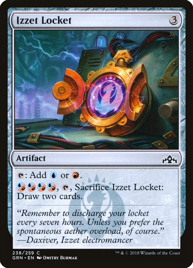 Izzet Locket 238/259 (Guilds of Ravnica) 