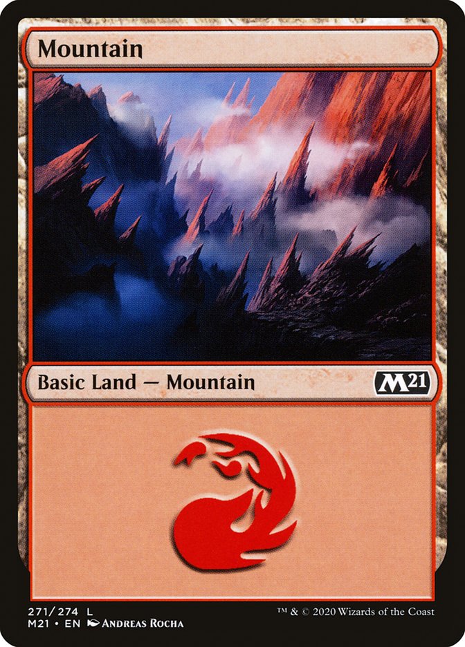 Mountain 271 (Core Set 2021) 