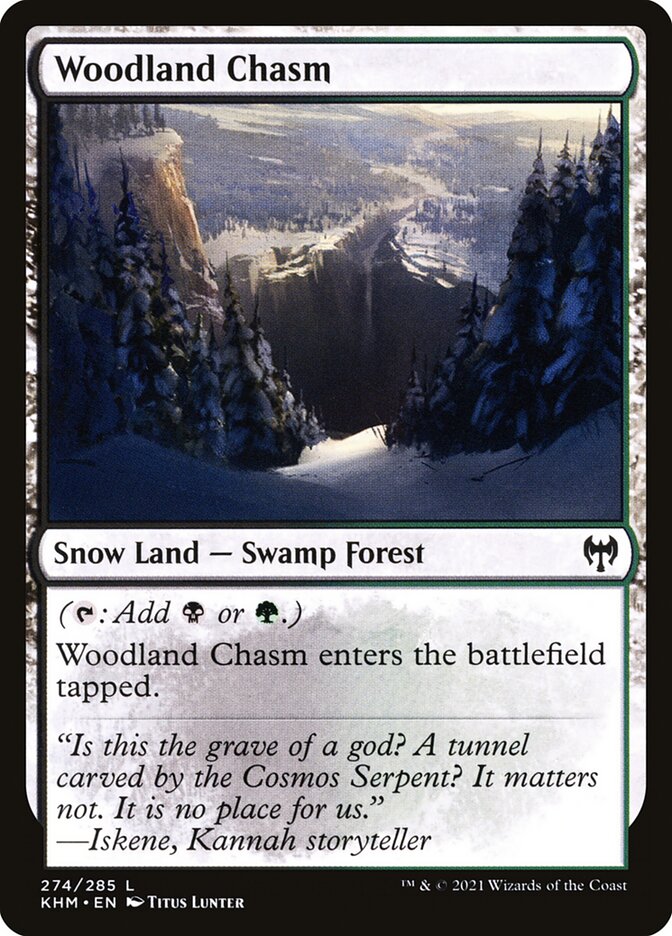 Woodland Chasm 274/285 (Kaldheim) 