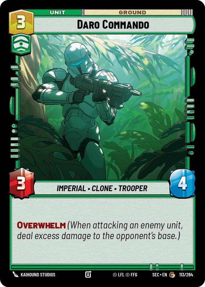 Daro Commando 113/264 (Secrets of Power) 