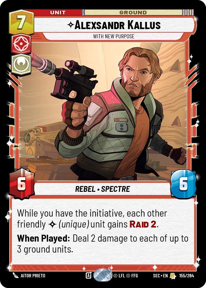 Alexsandr Kallus With New Purpose 155/264 (Secrets of Power) 