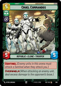 Cruel Commandos Foil 596 (Secrets of Power)  - Foil