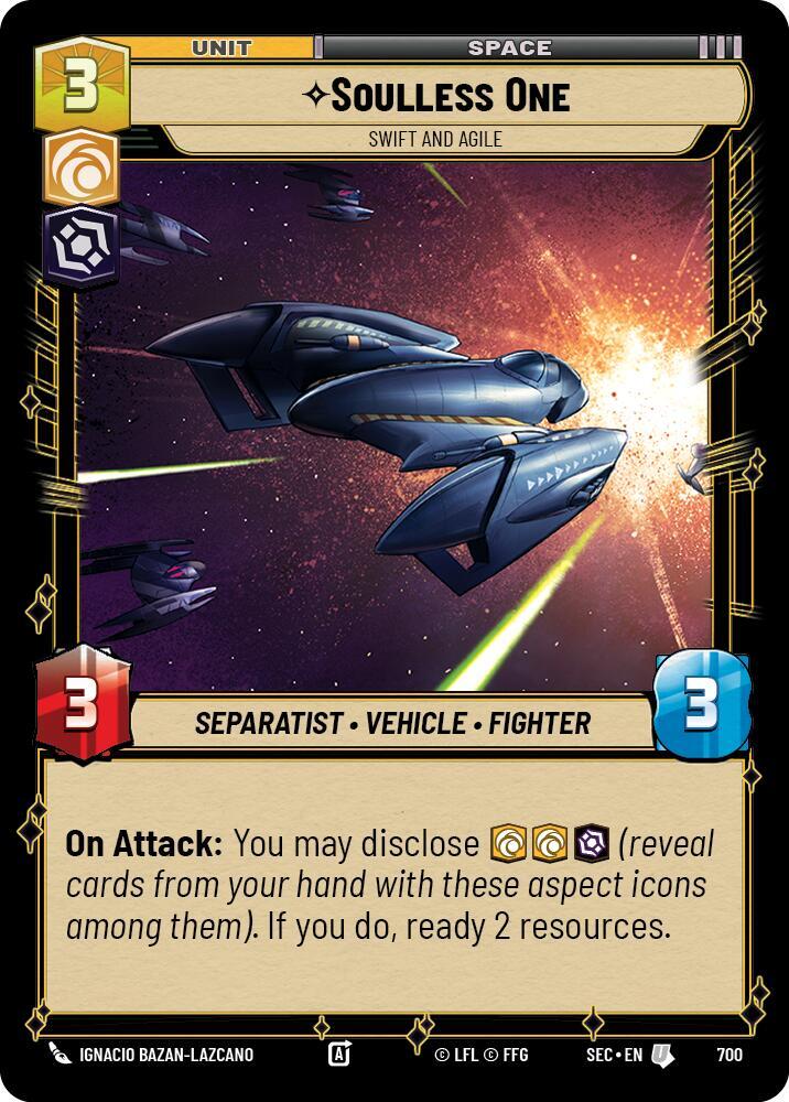 Soulless One Swift and Agile Foil 700 (Secrets of Power)  - Foil