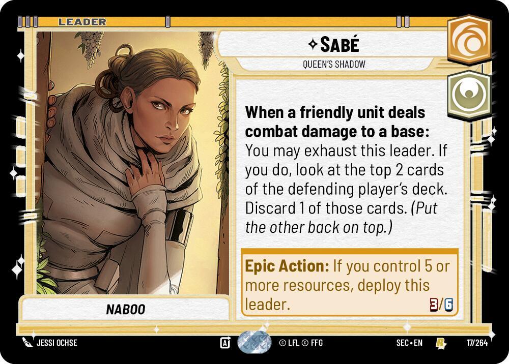 Sabe Queens Shadow 17/264 (Secrets of Power) 