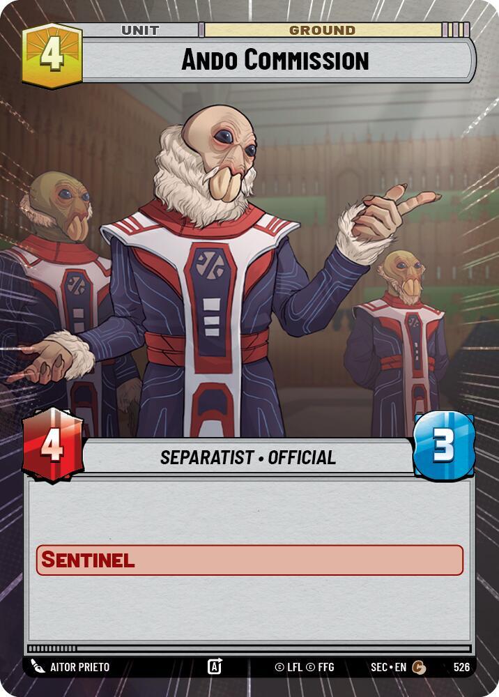 Ando Commission Hyperspace 526 (Secrets of Power) 