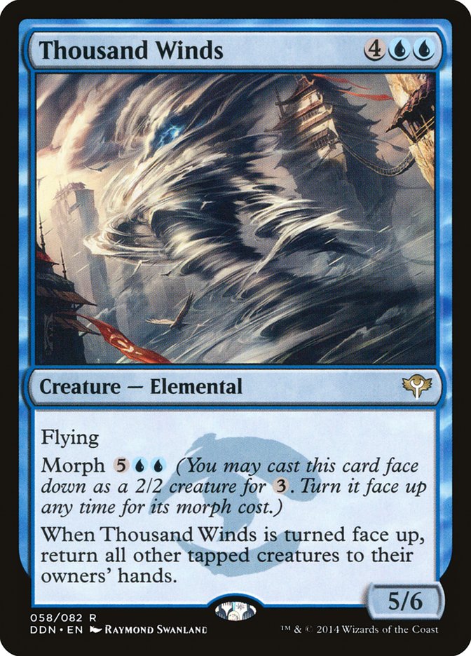 Thousand Winds 58/82 (Duel Decks: Speed vs. Cunning) 