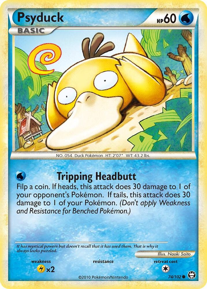 Psyduck 74/102 (Triumphant) 