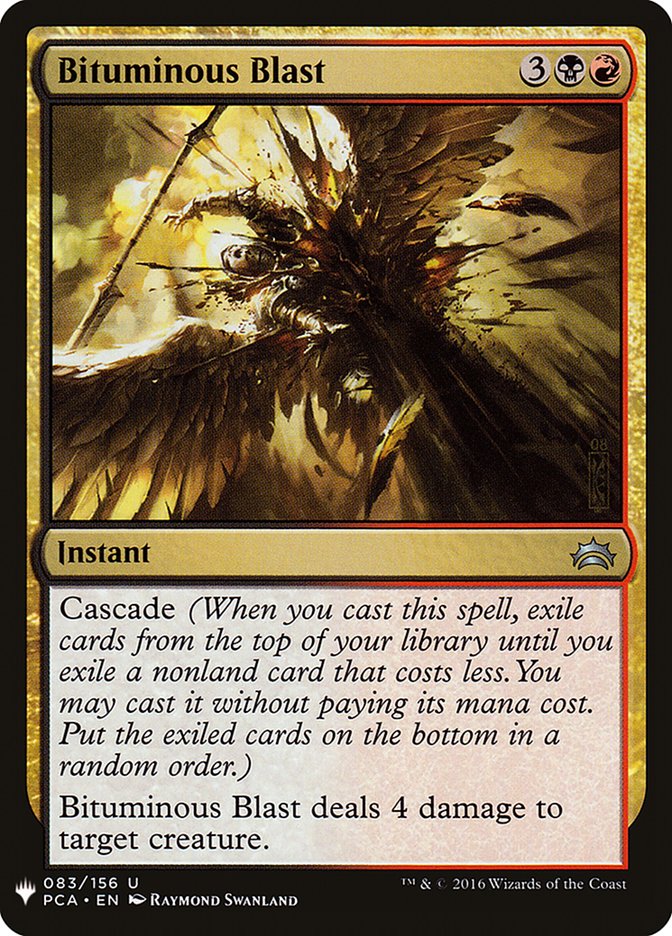 Bituminous Blast PCA-83/5075 (The List Reprints) 
