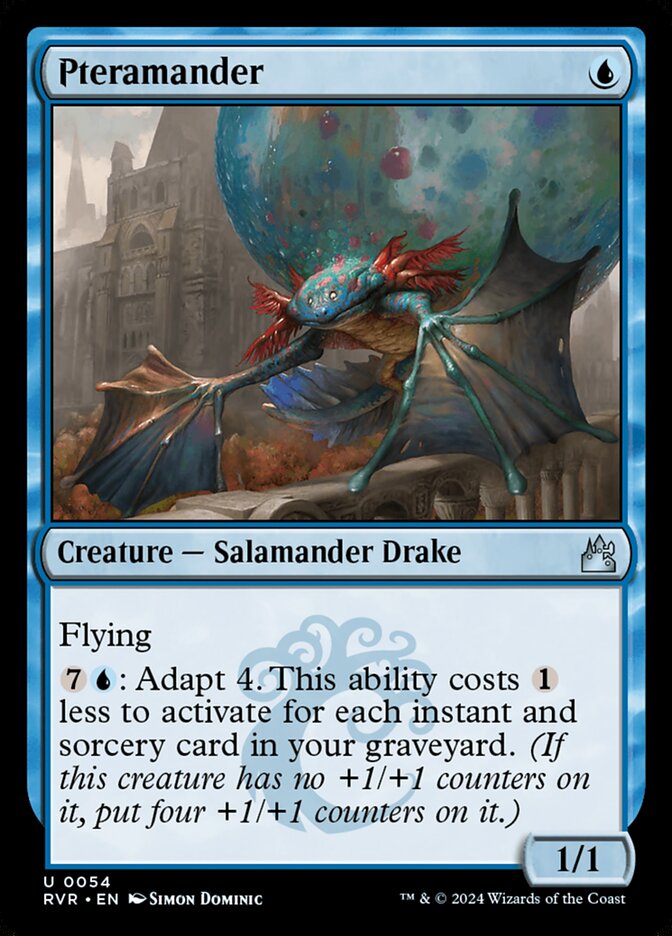 Pteramander 54/291 (Ravnica Remastered)  - Foil