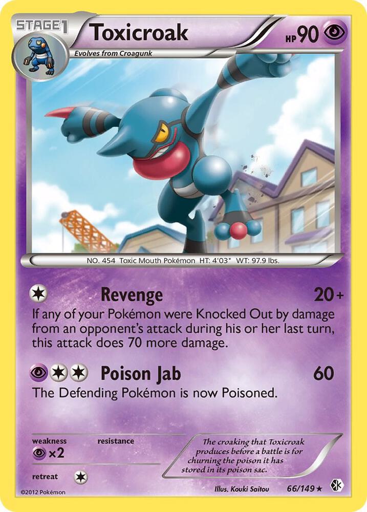 Toxicroak 66/149 (Boundaries Crossed) 