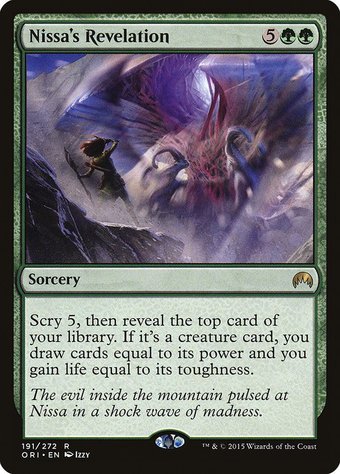 Nissa's Revelation 191/272 (Magic Origins) 