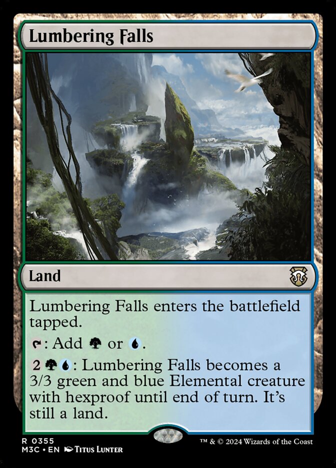 Lumbering Falls 355 (Commander: Modern Horizons 3) 