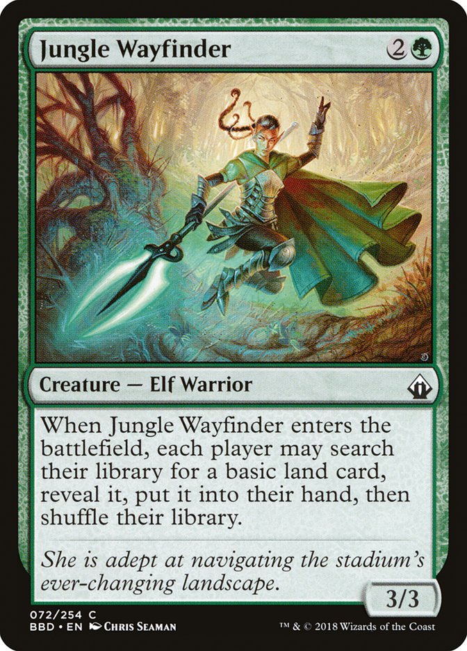 Jungle Wayfinder 72/254 (Battlebond) 