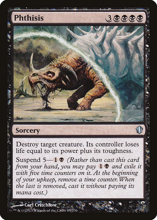 Phthisis 85/356 (Commander 2013) 