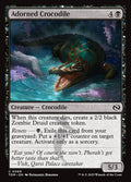 Adorned Crocodile 69/291 (Tarkir: Dragonstorm)  - Foil