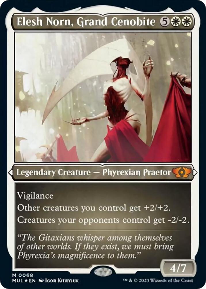 Elesh Norn, Grand Cenobite 68/65 (March of the Machine: Multiverse Legends)  - Etched Foil