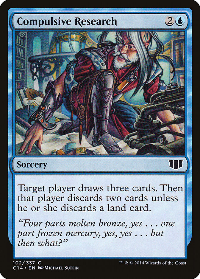 Compulsive Research 102/337 (Commander 2014) 
