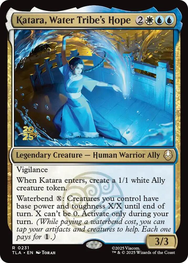 Katara Water Tribes Hope 231s/88 (Prerelease Cards)  - Foil
