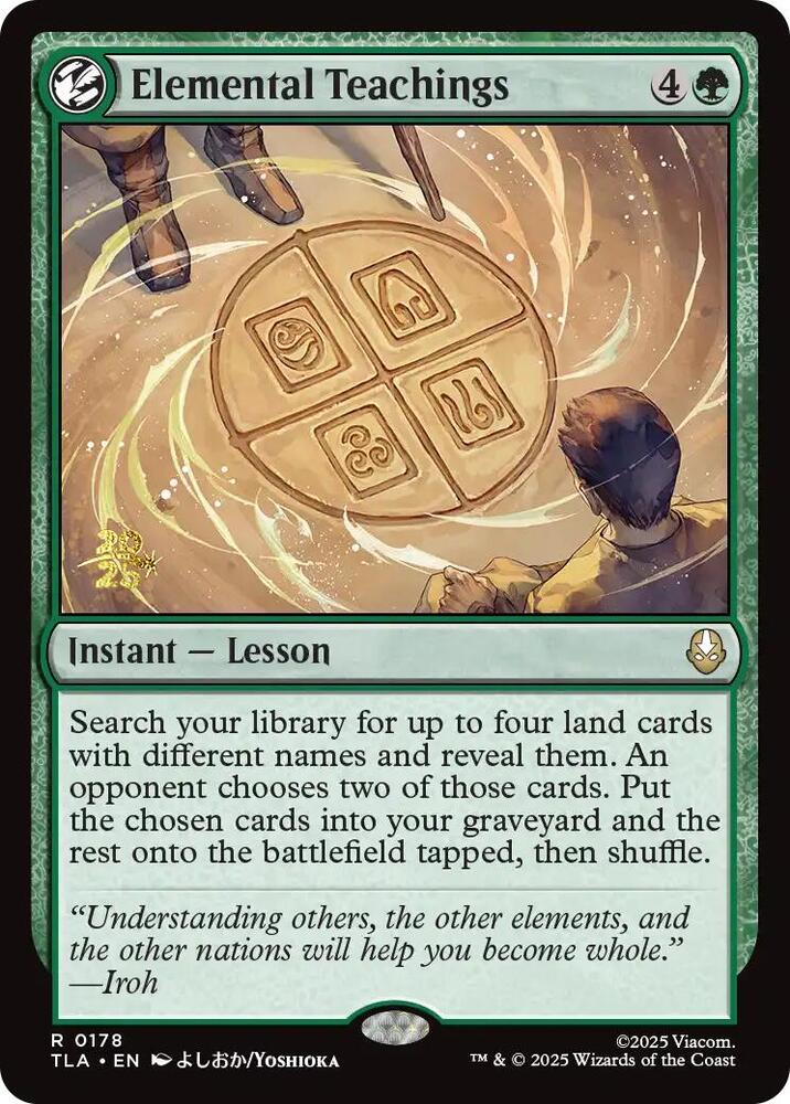 Elemental Teachings 178s/88 (Prerelease Cards)  - Foil