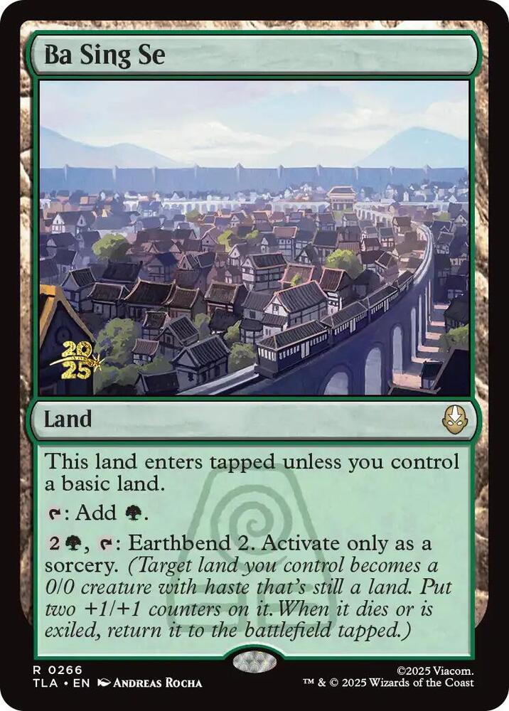 Ba Sing Se 266s/88 (Prerelease Cards)  - Foil