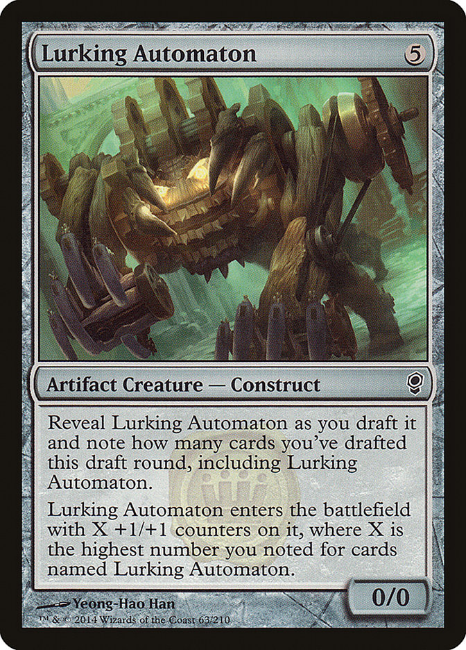 Lurking Automaton 63/210 (Conspiracy)  - Foil