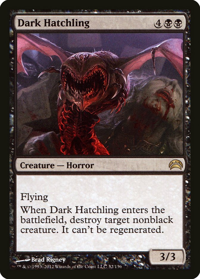 Dark Hatchling 32/156 (Planechase 2012) 