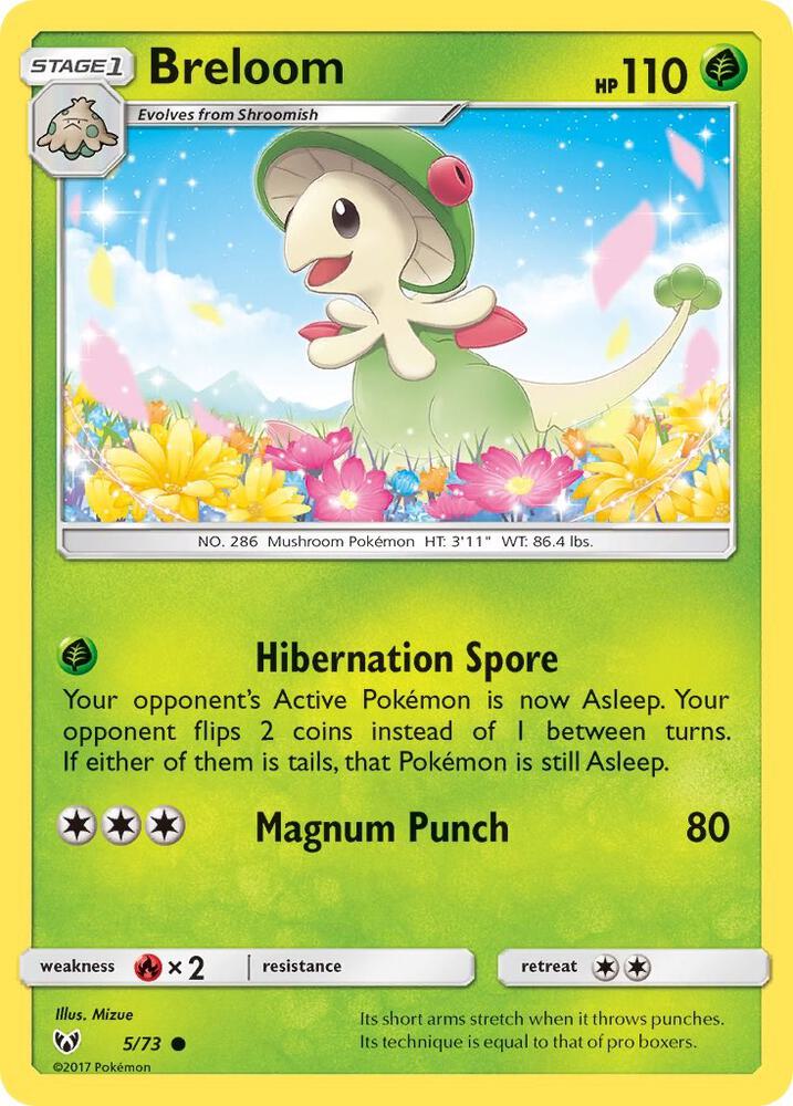 Breloom 5/73 (Shining Legends) 