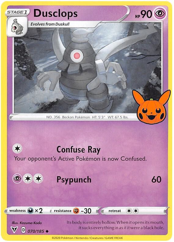 Dusclops 070/185 (Trick or Trade BOOster Bundle 2023) 