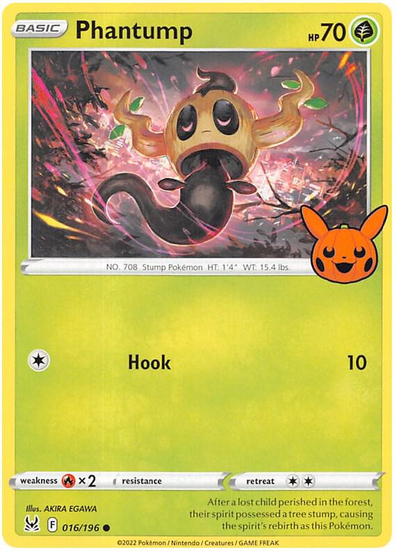 Phantump 016/196 (Trick or Trade BOOster Bundle 2023) 