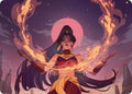 Firebending Student Art Card 44 (Art Series: Avatar: The Last Airbender) 