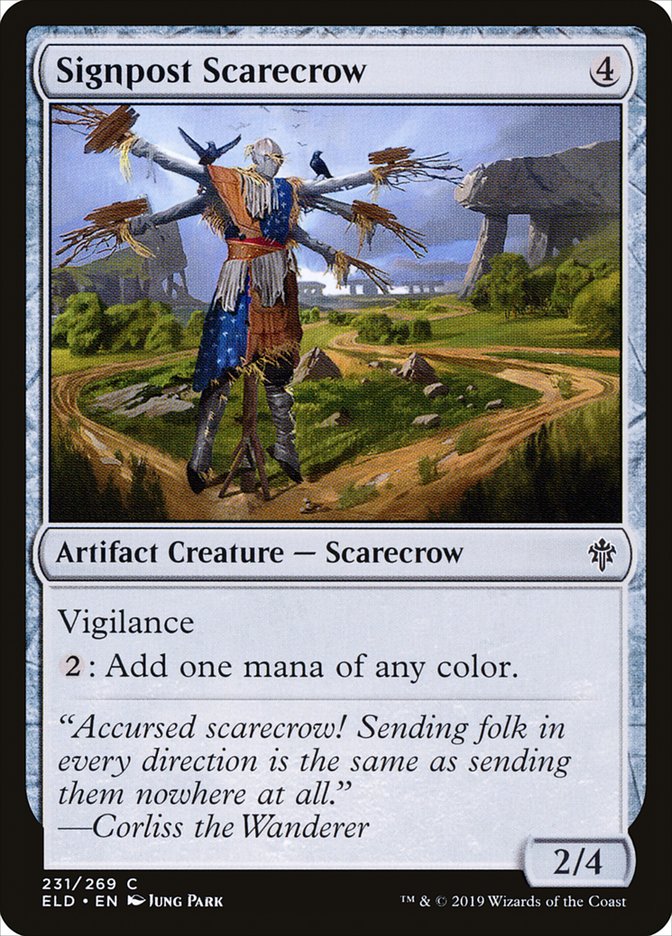 Signpost Scarecrow 231/269 (Throne of Eldraine) 