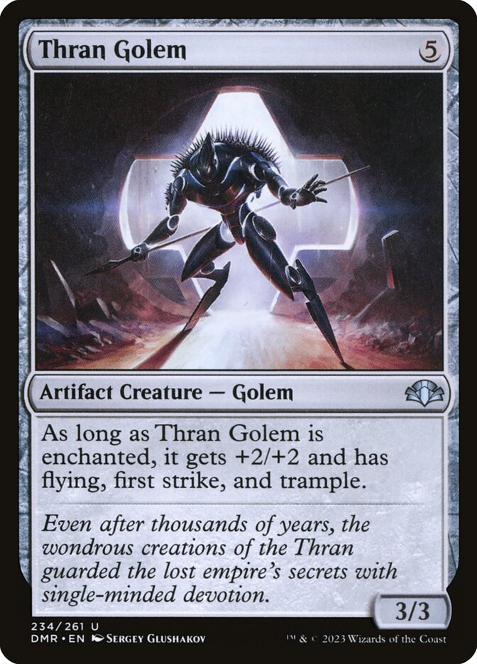 Thran Golem 234/261 (Dominaria Remastered) 