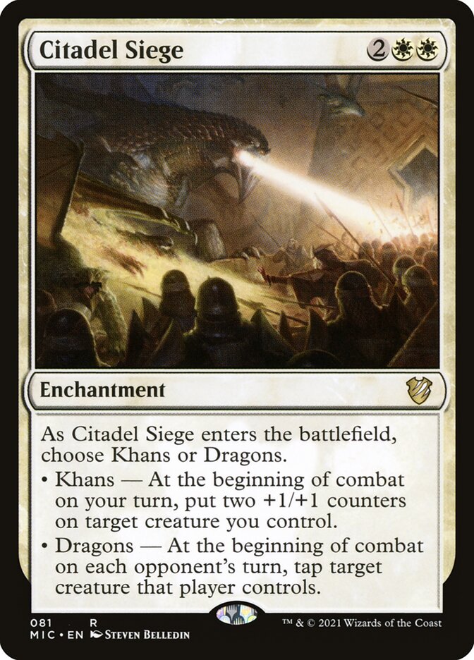 Citadel Siege 81/38 (Commander: Innistrad: Midnight Hunt) 