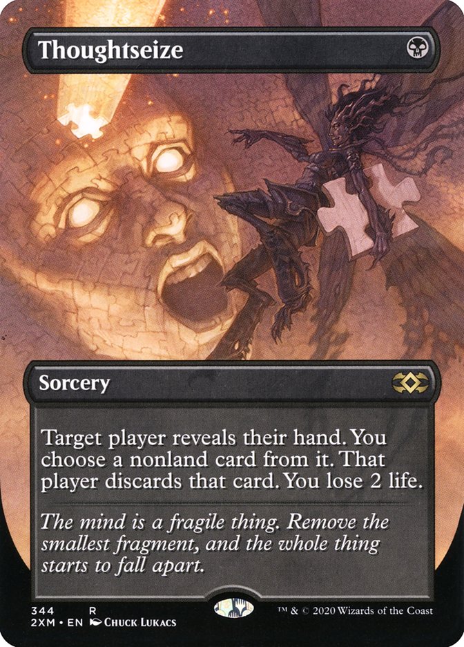 Thoughtseize 344/332 (Double Masters)  - Borderless