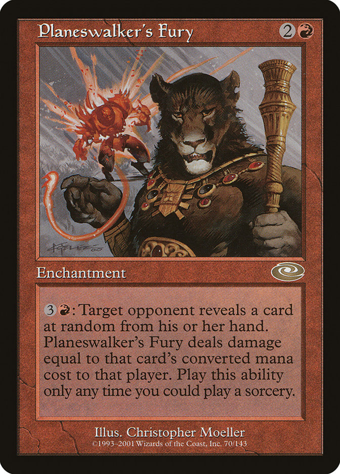 Planeswalker's Fury 70/143 (Planeshift) 