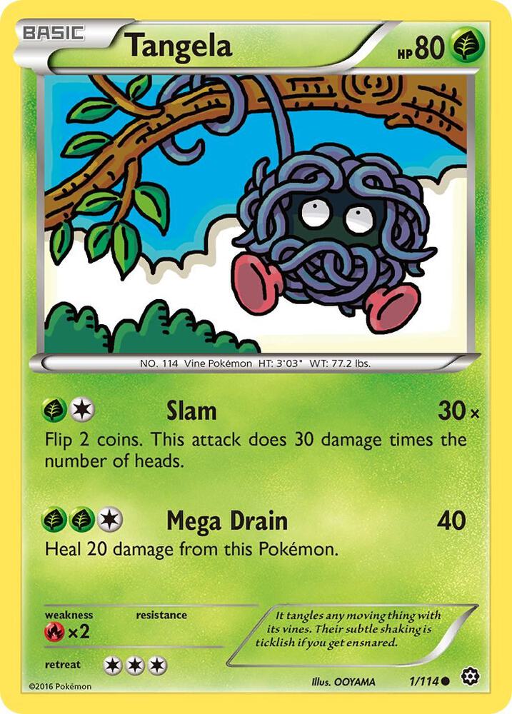 Tangela 1/114 (XY - Steam Siege) 