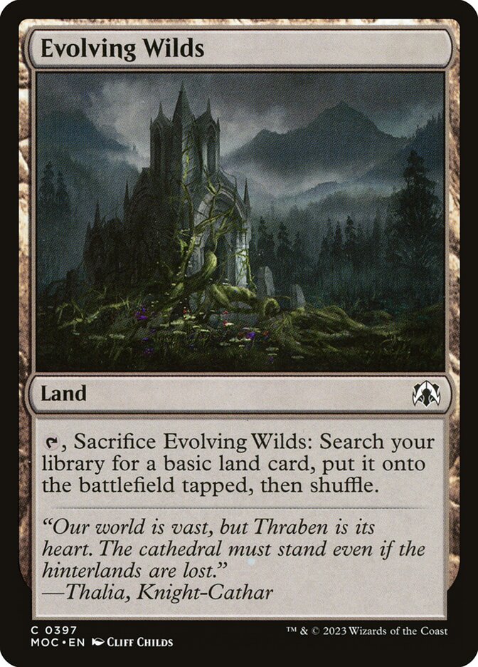 Evolving Wilds 397/444 (Commander: March of the Machine) 