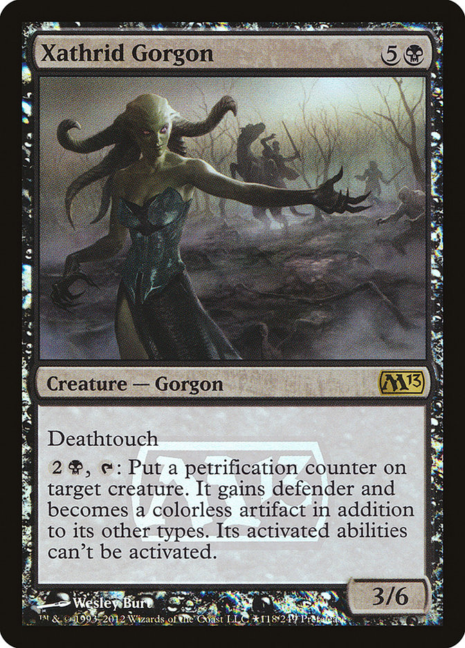 Xathrid Gorgon 118★/6 (Prerelease Cards)  - Foil