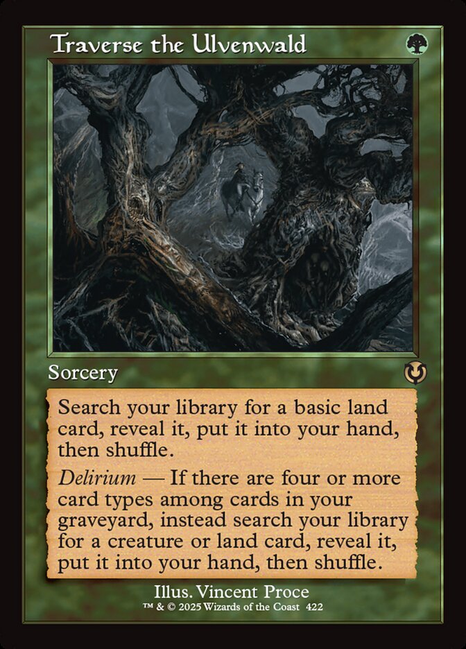 Traverse the Ulvenwald 422 (Innistrad Remastered)  - Retro