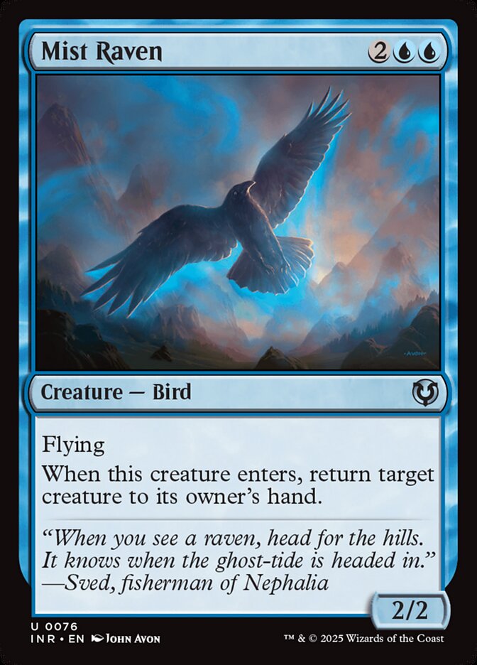 Mist Raven 76/287 (Innistrad Remastered) 