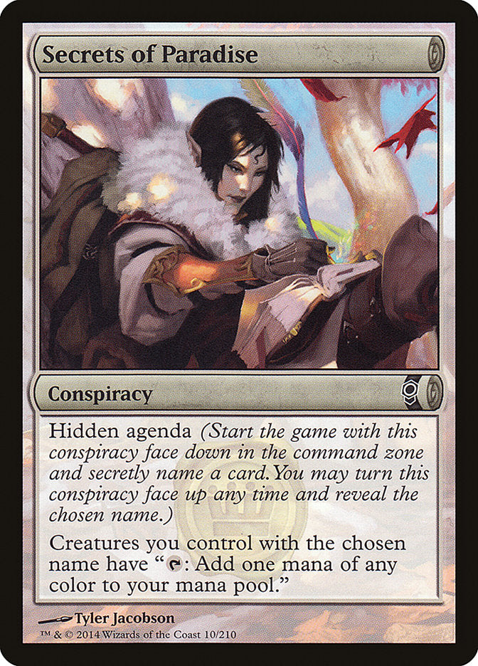 Secrets of Paradise 10/210 (Conspiracy)  - Foil